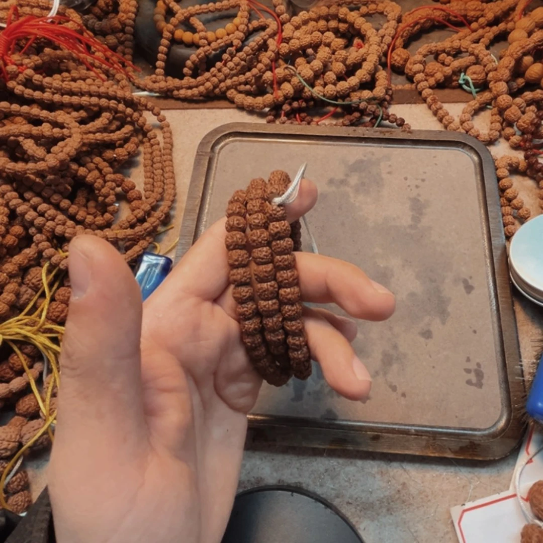 吊坠金刚菩提红皮盘龙
