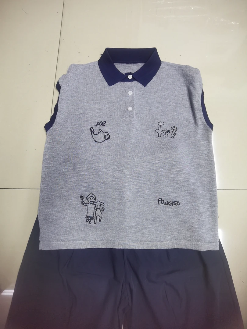 百搭时尚无袖上衣266