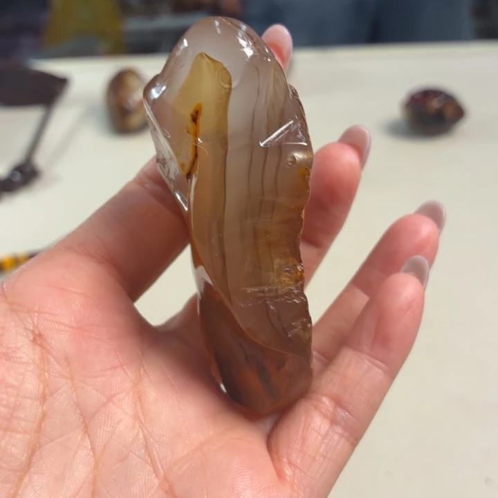 玛瑙/玉髓未镶嵌吊坠(不含链)