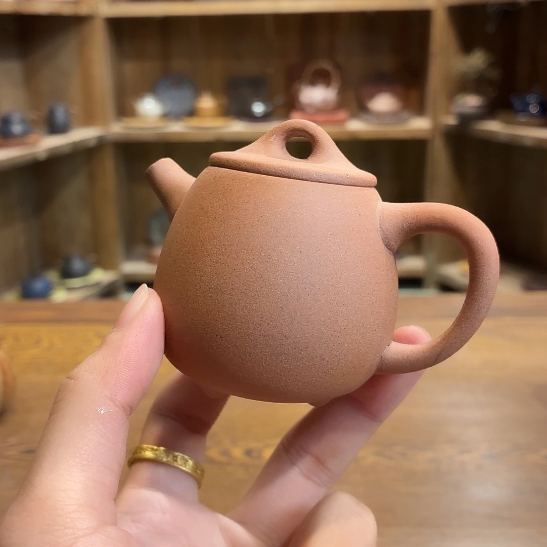 柴烧老岩泥高温茶器皿