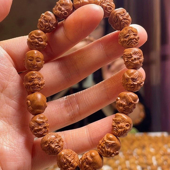 手串/手链橄榄核龙纹桃核