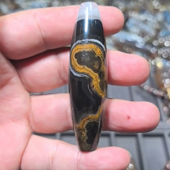 玛瑙/玉髓合金颈饰