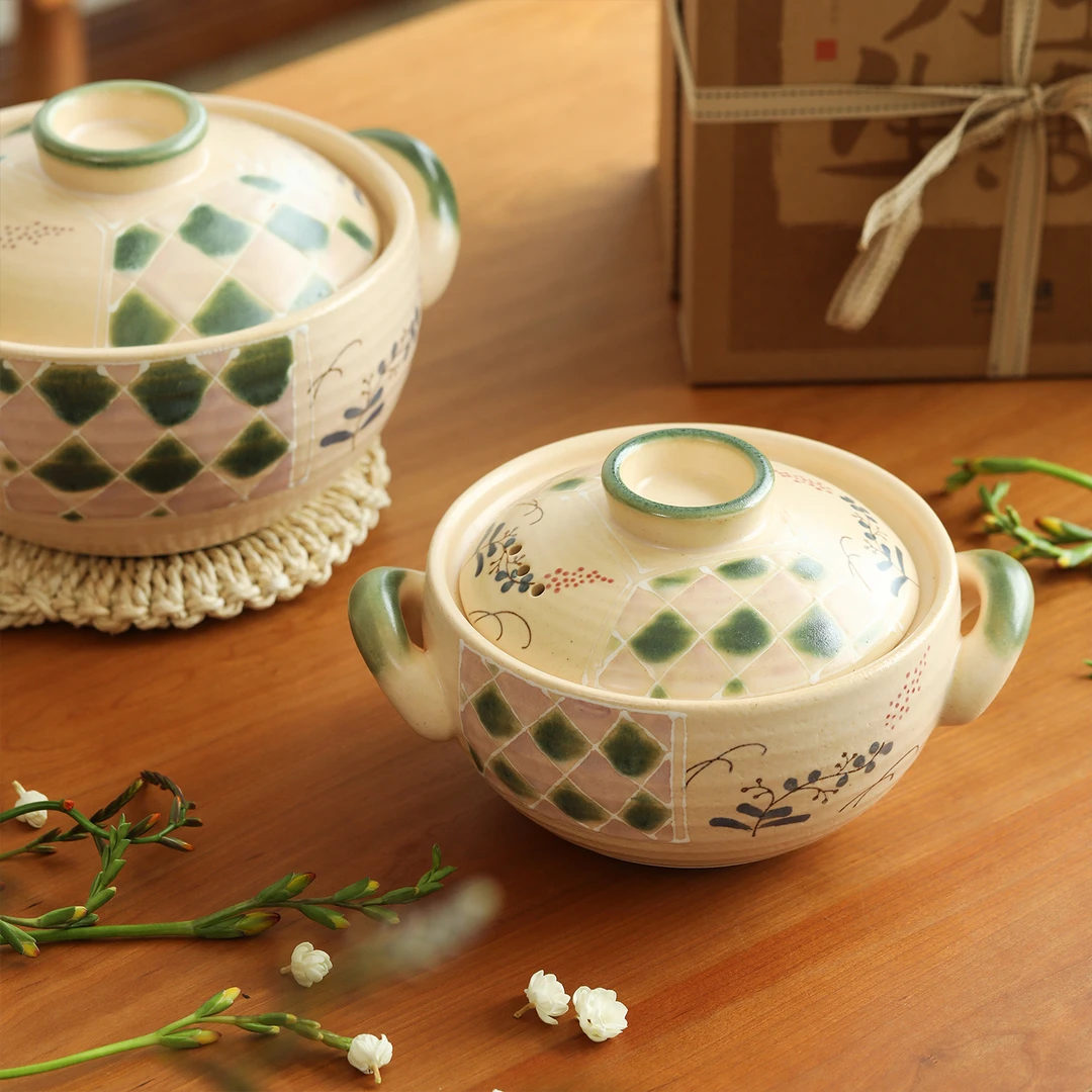 蓝莲花砂锅煲家用2025新款石锅燃气灶专用煲汤炖汤耐高温干烧不裂