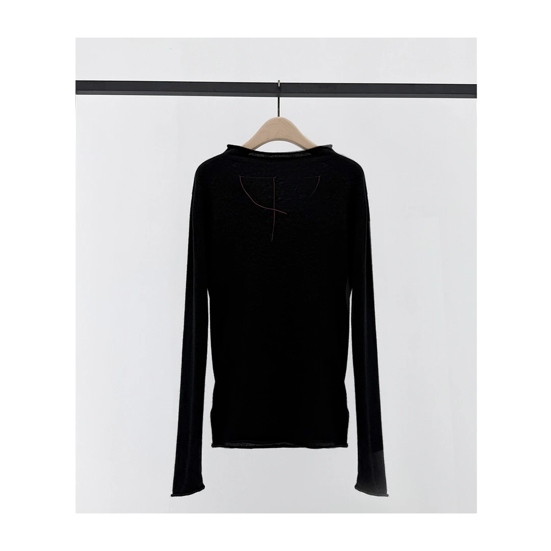 原厂孤品特价清！红线羊绒打底衫R369