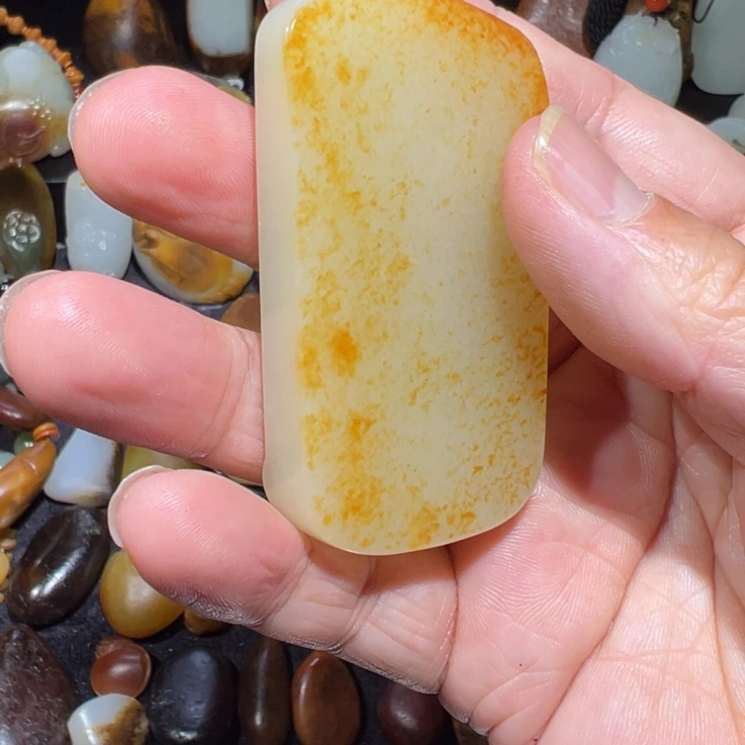 和田玉吊坠(不含链)未镶嵌