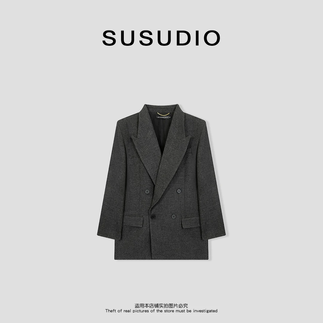 SUSUDIO 红毯西装 新款百搭轻盈西装外套70027