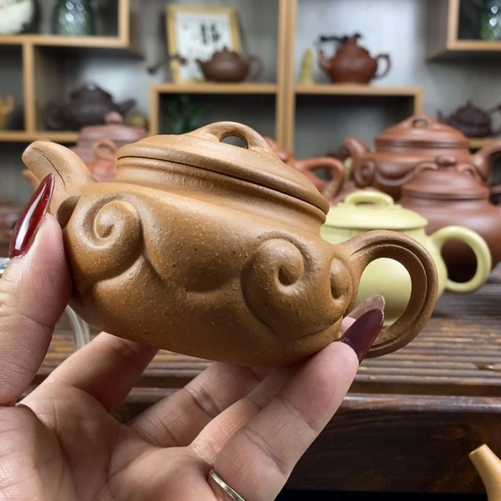 紫砂茶壶沉**道原矿紫砂