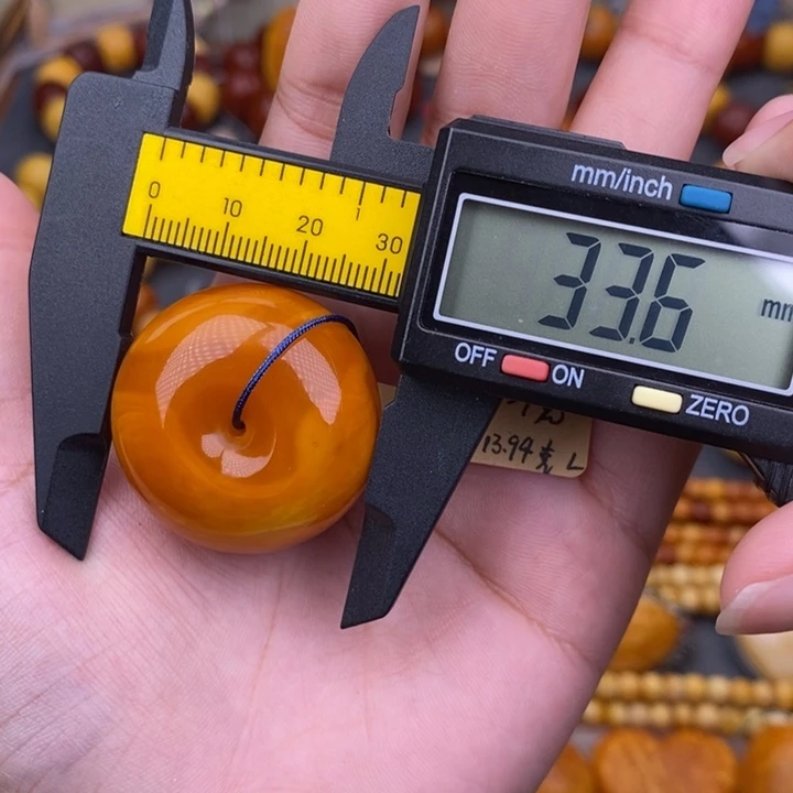 琥珀未镶嵌裸石蜜蜡L