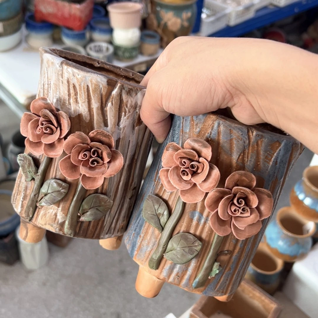 陶瓷多肉小花盆@@