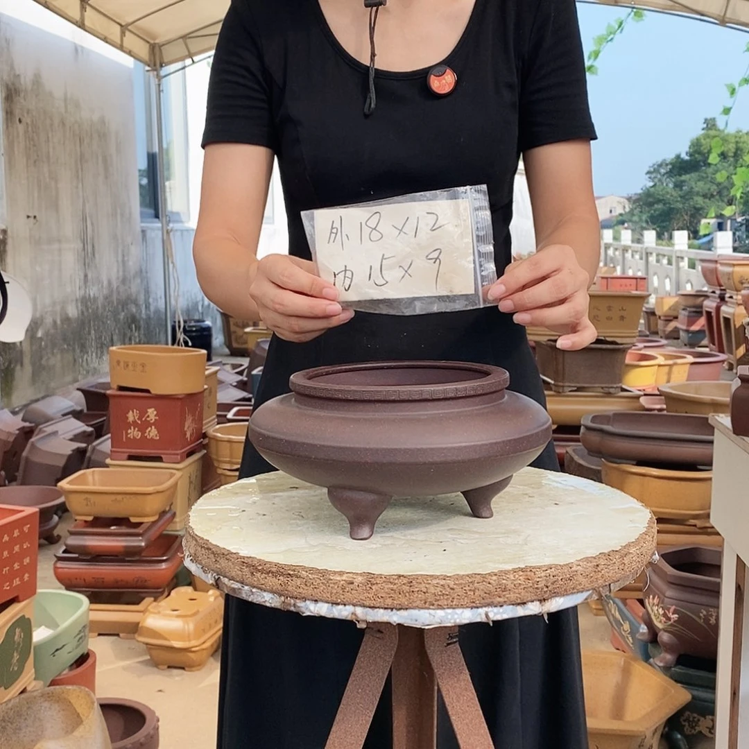 紫砂花盆紫砂花盆