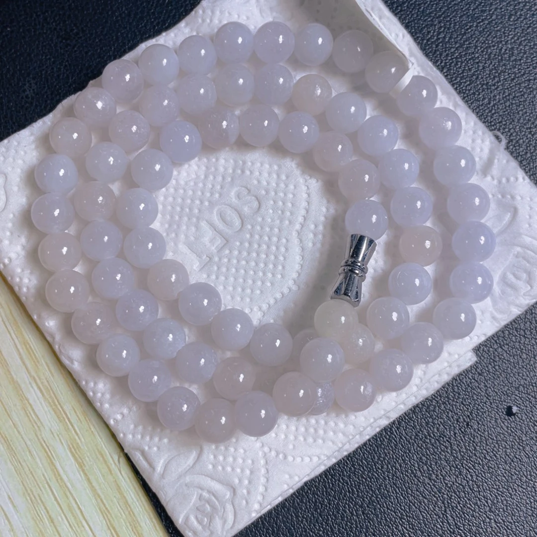 未镶嵌定制翡翠珠链