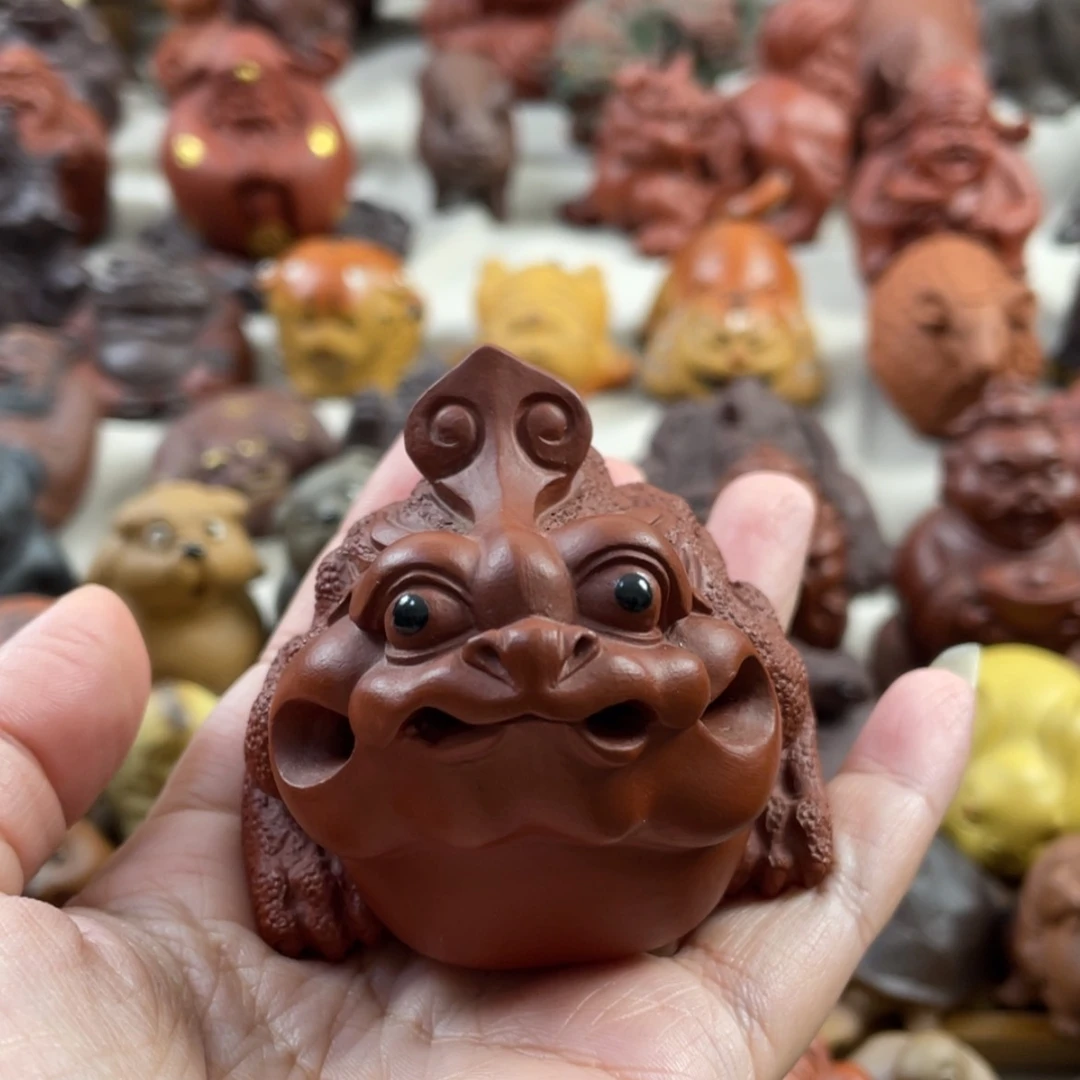 【闪购商品】紫砂茶宠紫砂金蟾