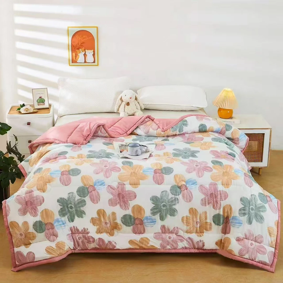 【免费30天试睡】2025新款轻奢印花夏凉被150*200cm空调被夏被