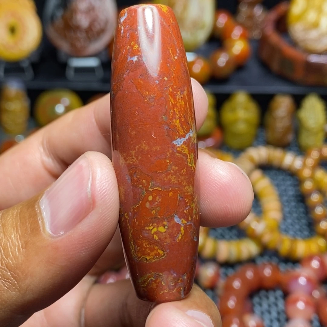 玛瑙/玉髓玛瑙 战国红未镶嵌55.8