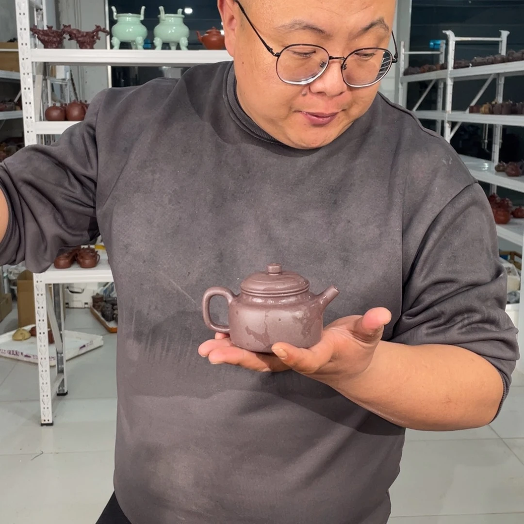 紫泥茶壶紫砂壶57577575