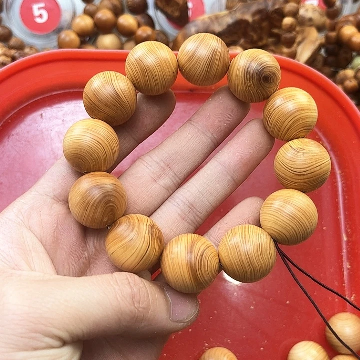 柏木（崖柏）手串/手链2.0鸡油黄太行