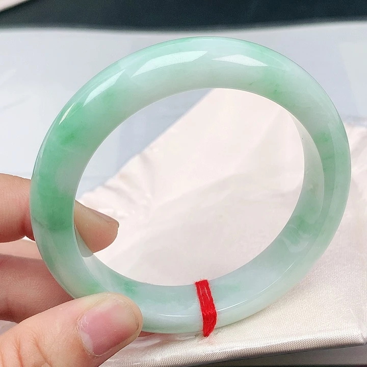 翡翠手镯未镶嵌58圈080014