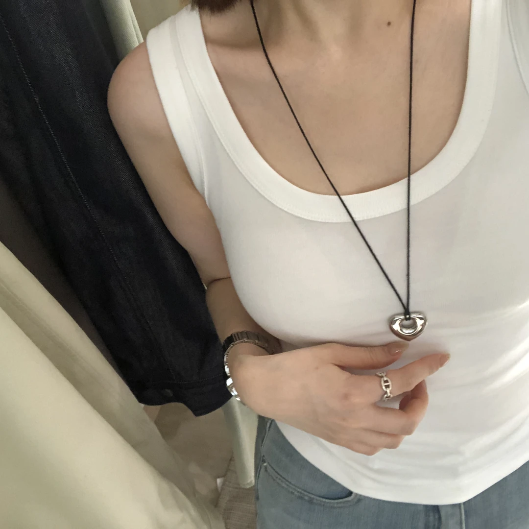 悄然心动-人手N件遮副乳可外穿抗起球不易皱宽包边吊带背心