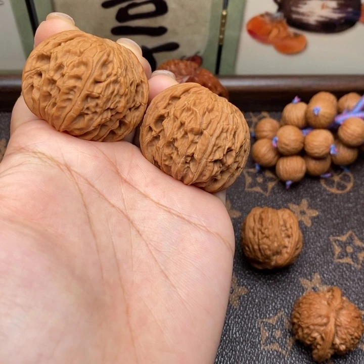 吊坠文玩核桃40磨盘