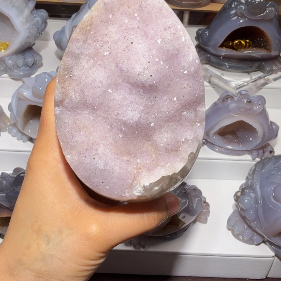 玛瑙/玉髓未镶嵌摆件