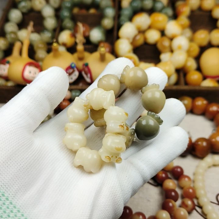 菩提根/象牙果手串B22