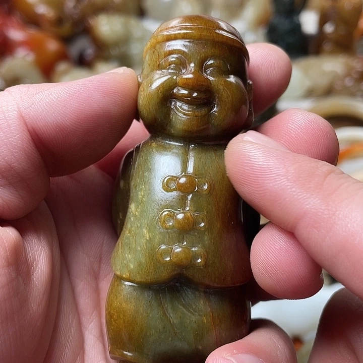 福***来和田玉未镶嵌项链