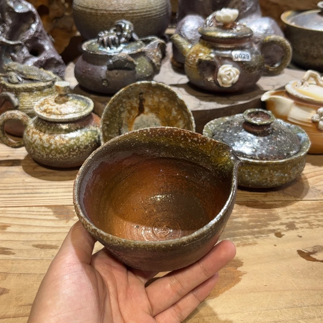柴烧手工茶具福利