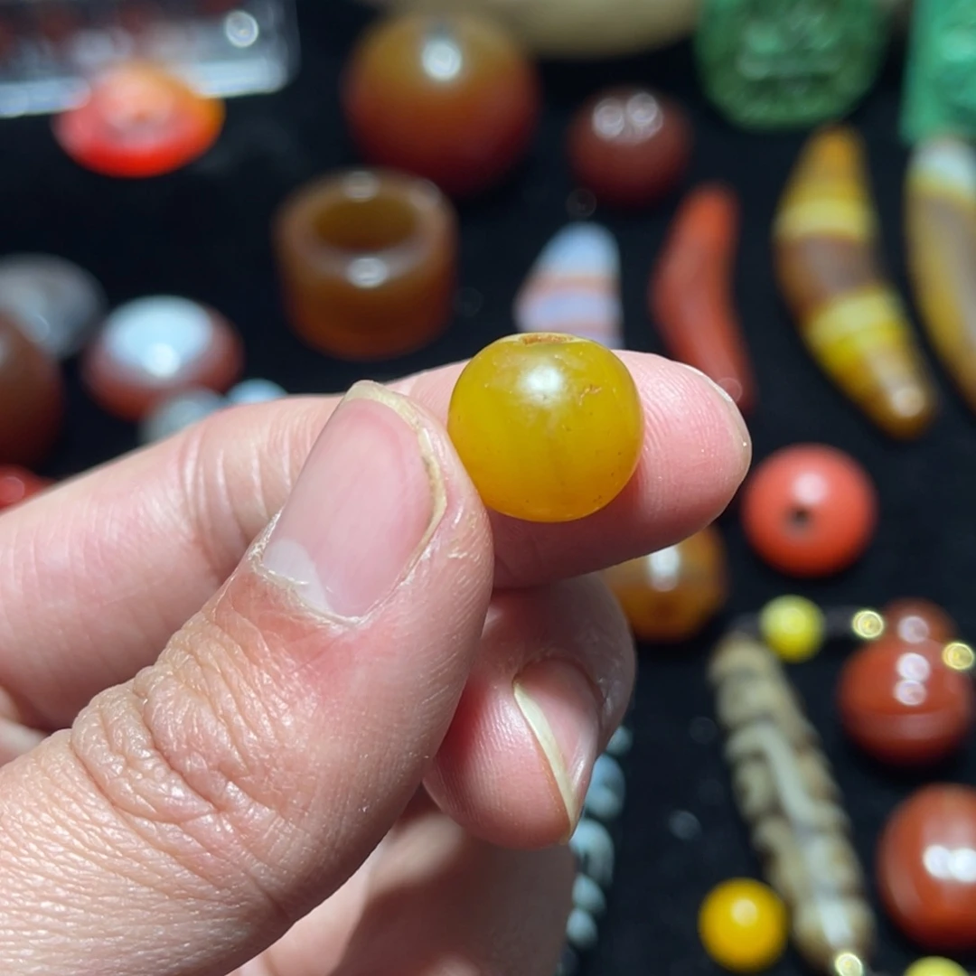 玛瑙/玉髓未镶嵌玛瑙单珠子