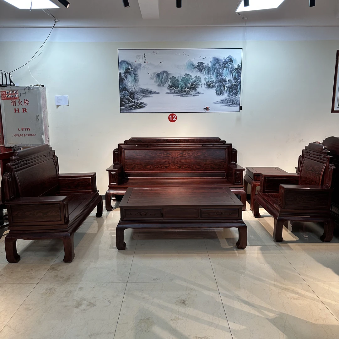 新红利居推荐—山河沙发123六件套