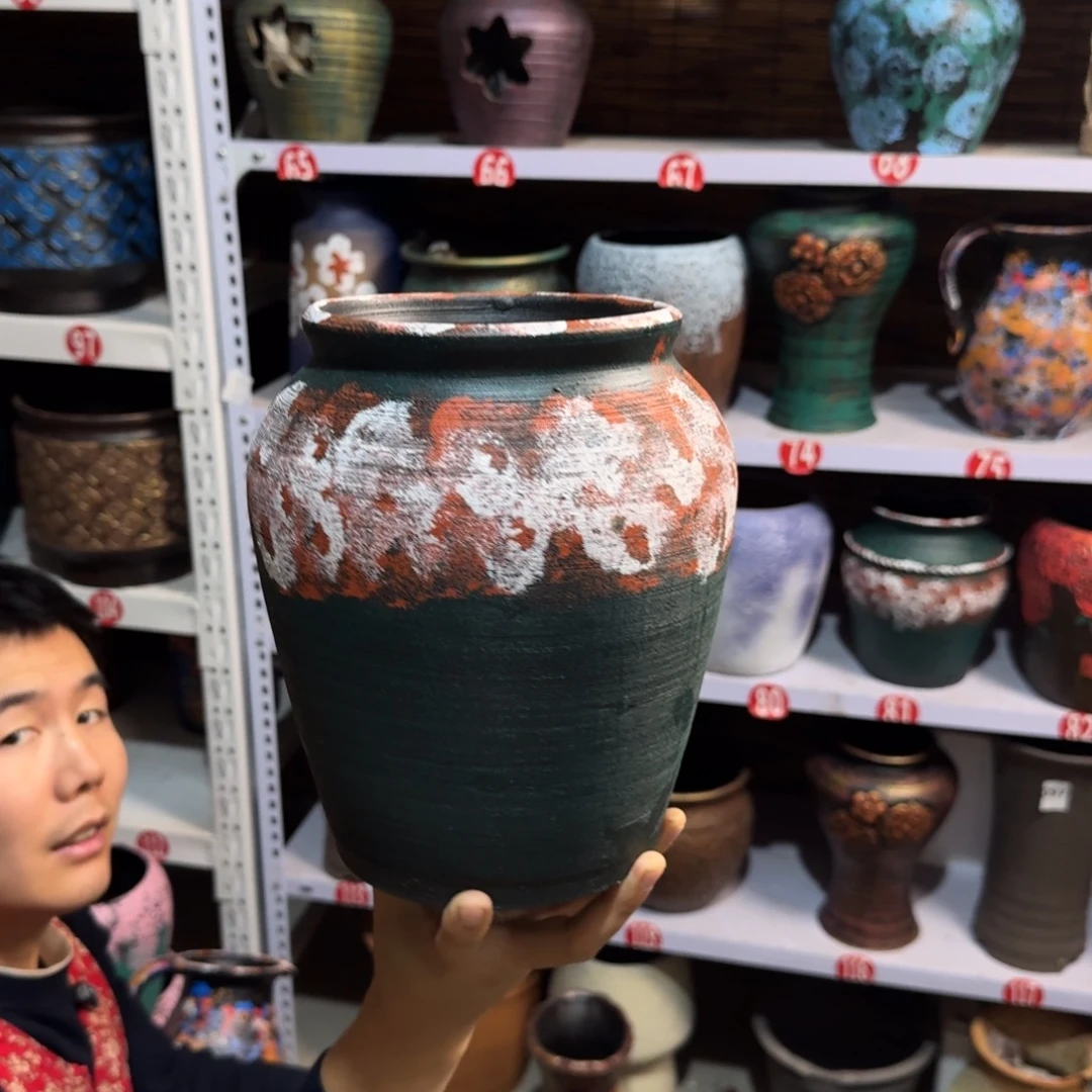 带孔高端浮雕花盆炸炸炸炸