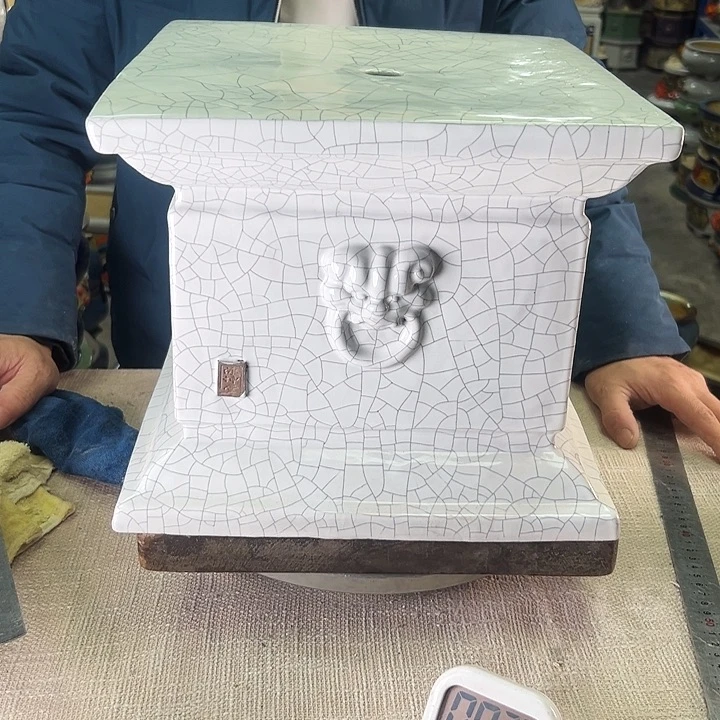 泳坤堂石湾花盆陶瓷