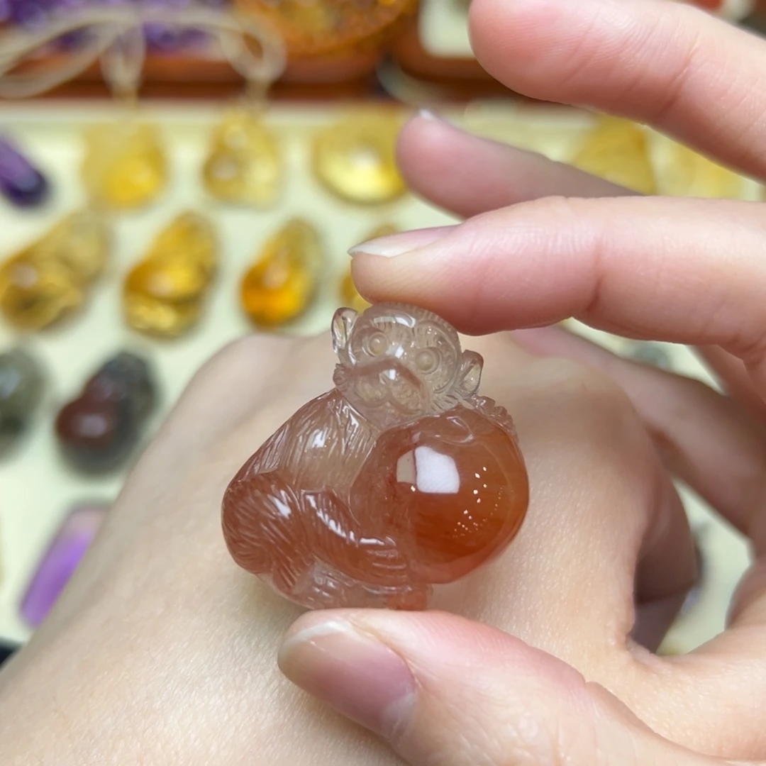 未镶嵌水晶吊坠(赠链)