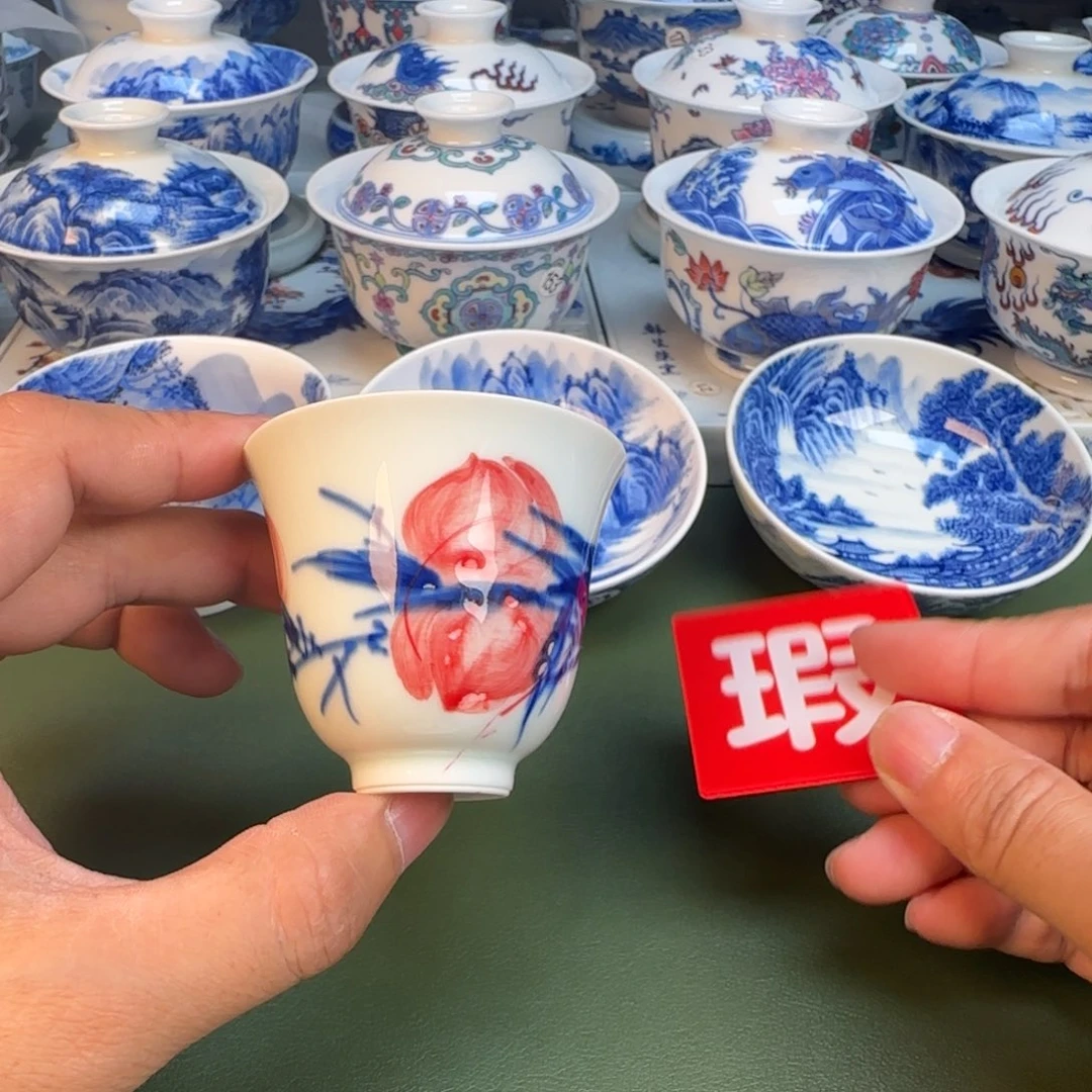 纯手工纯手绘茶具46