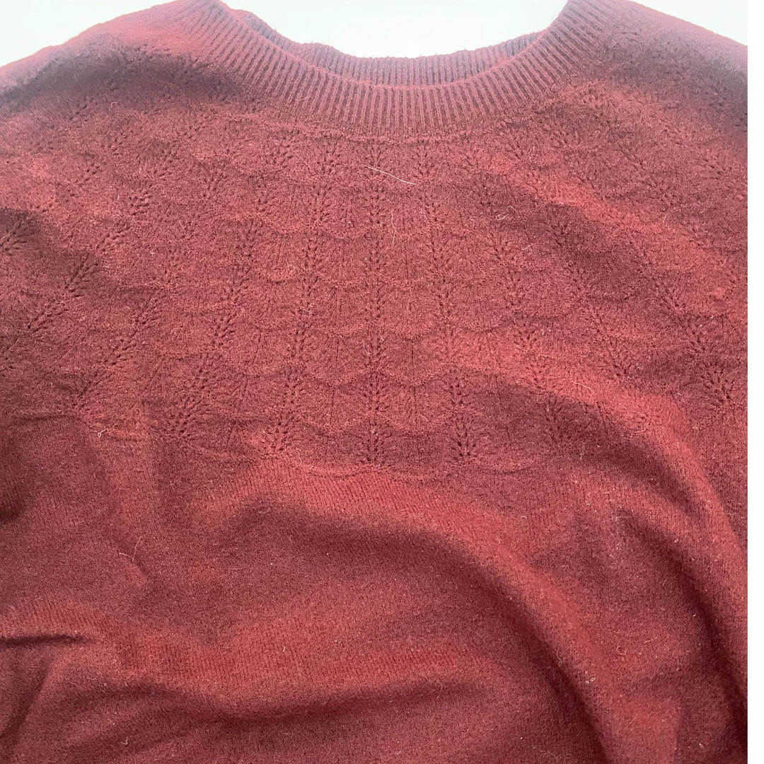 A204针织衫薄款毛长袖上衣打底衫