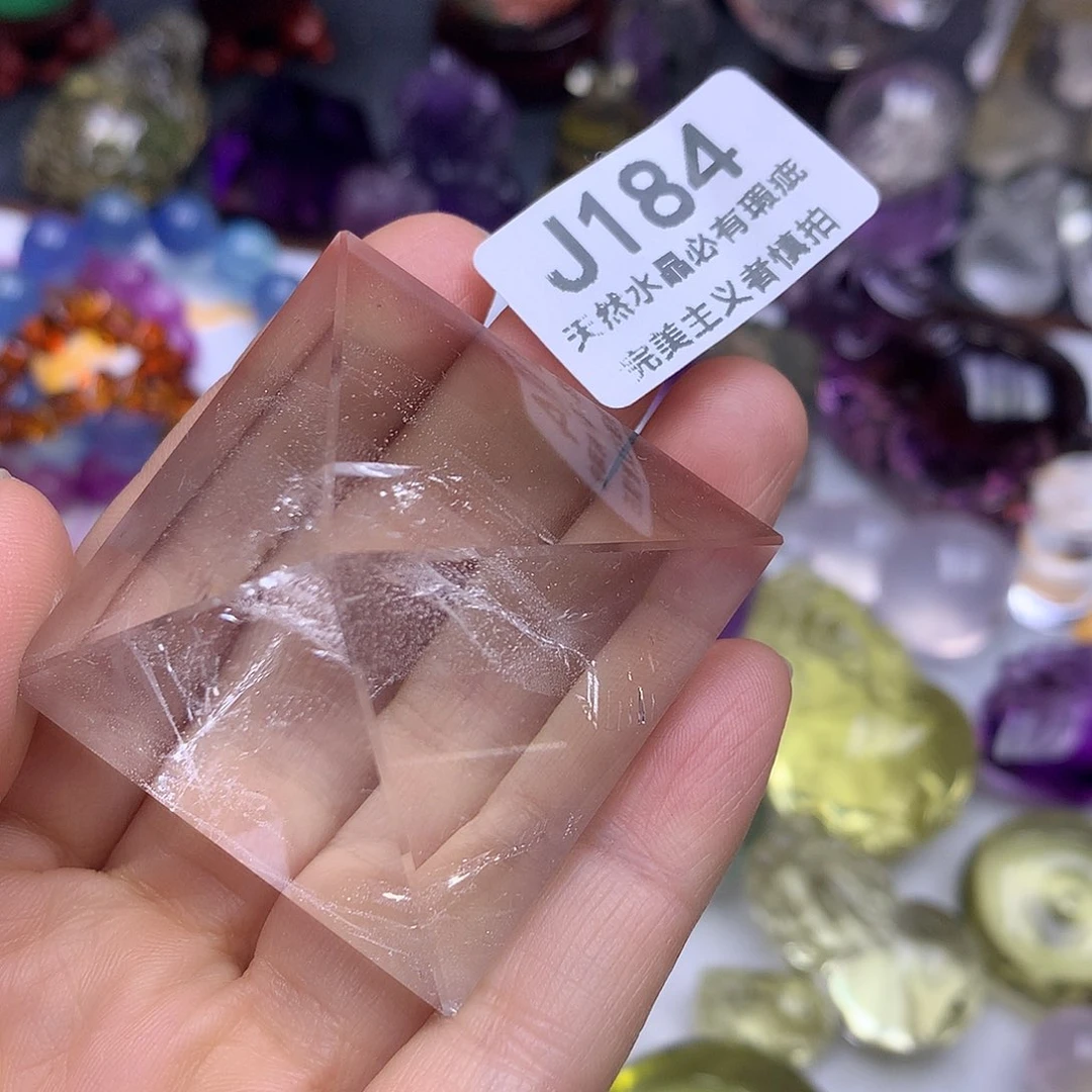 未镶嵌水晶珠宝半成品