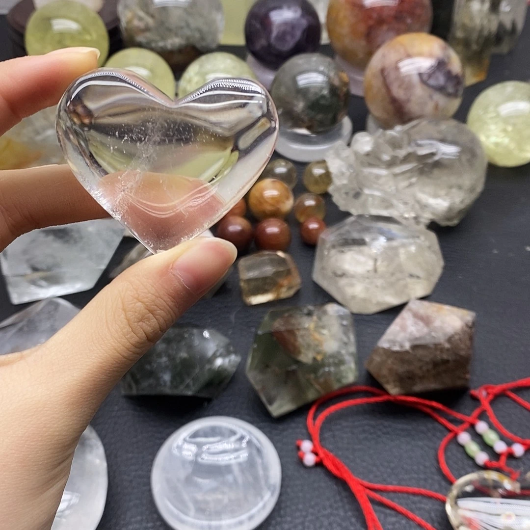 水晶珠宝半成品未镶嵌110水晶石