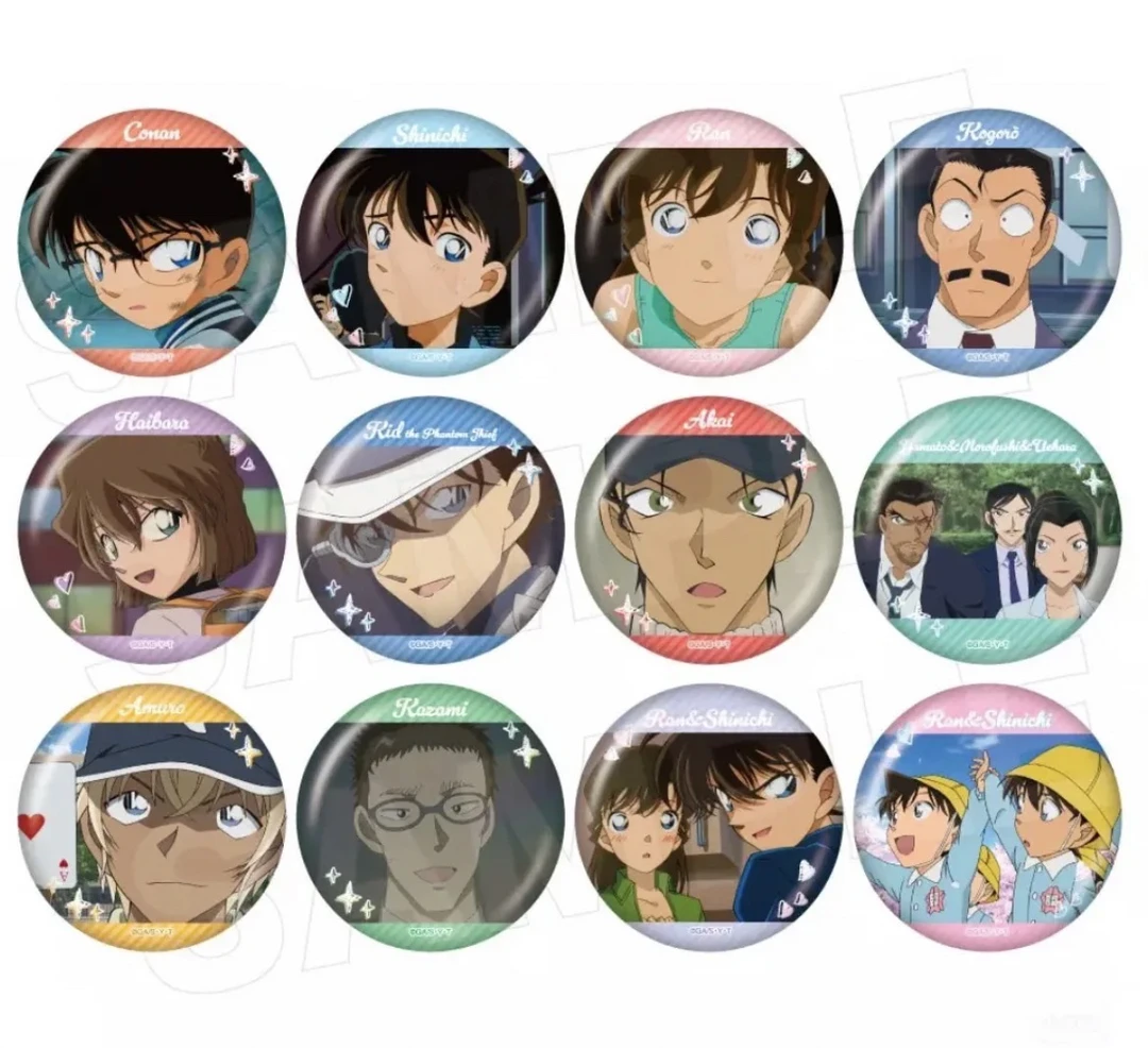 名侦探柯南 密语吧唧透卡2弹 盲盒 （默认代拆）