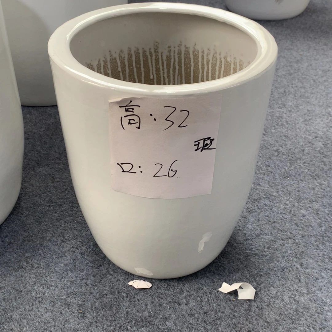 高温陶瓷花盆微瑕