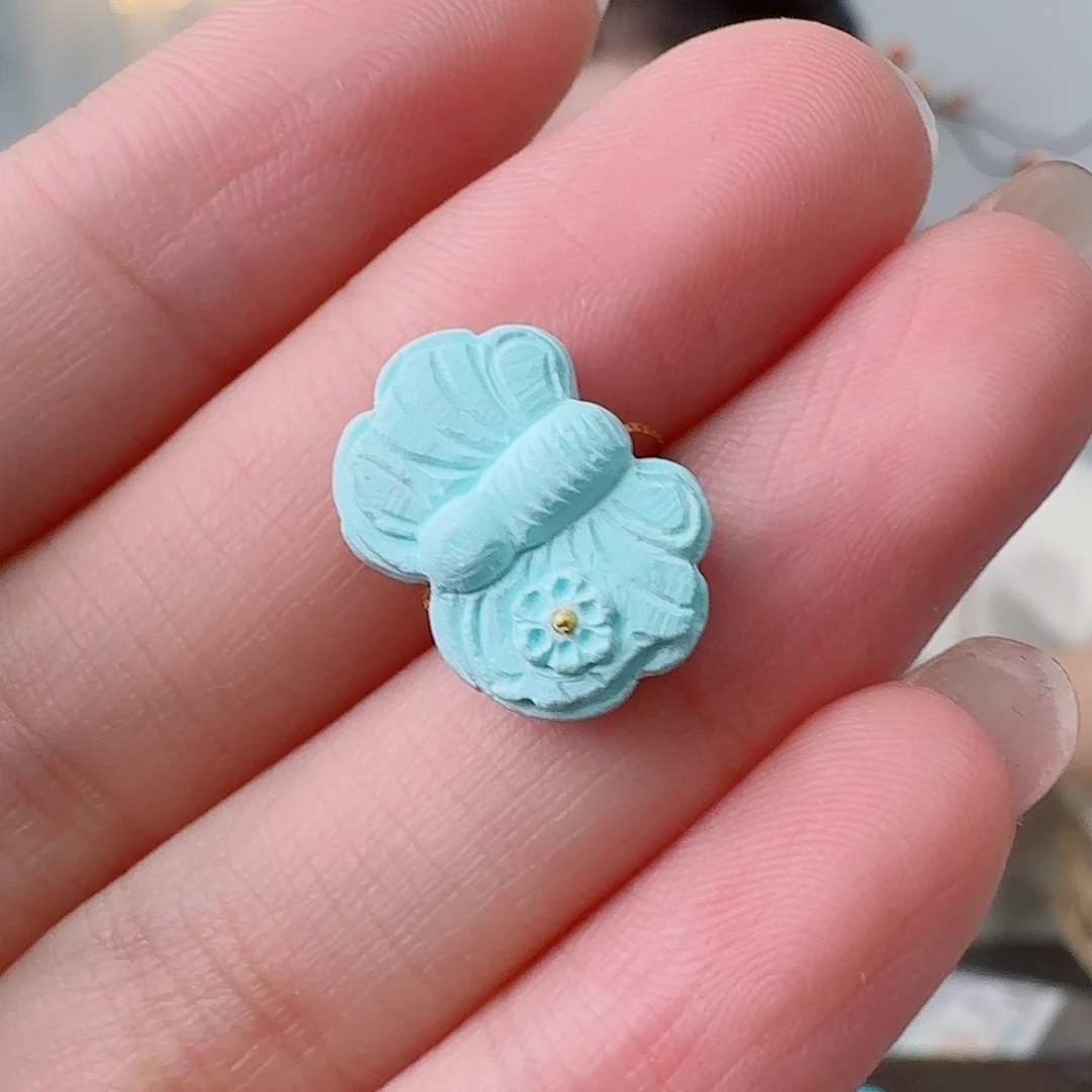 未镶嵌绿松石珠宝奇石