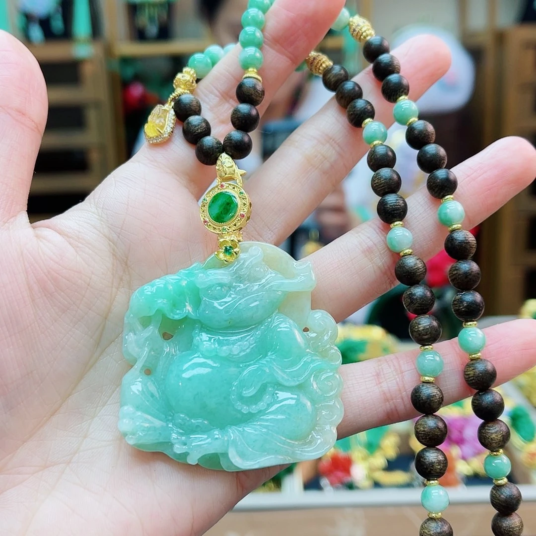 颈饰合金翡翠48小时鉴赏期1