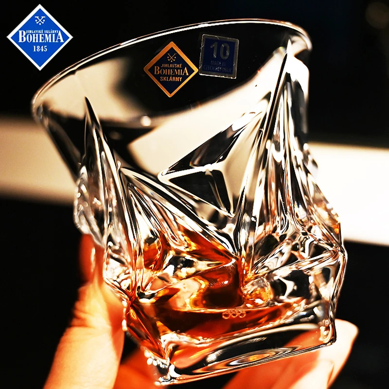 【单支】捷克进口公主威士忌杯320ml