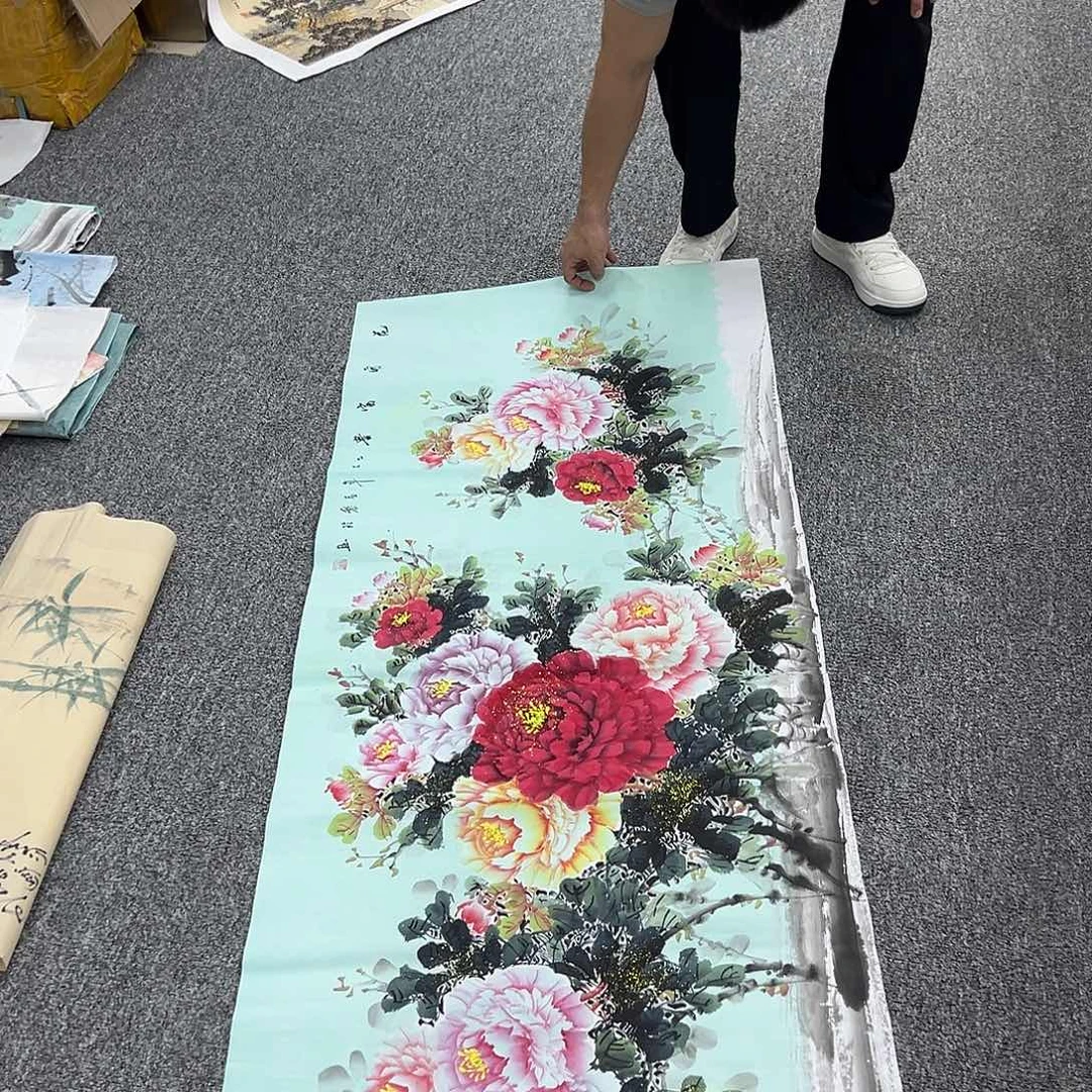 国画纯手绘字画宣纸