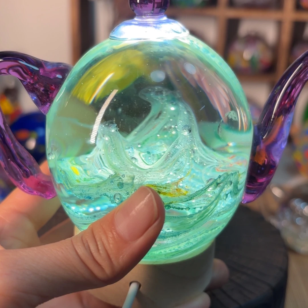 手工艺品琉璃瑕疵
