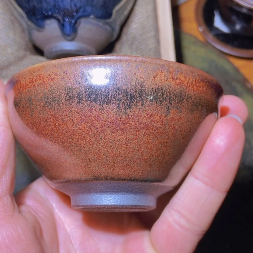 【闪购商品】茶盏最***n原矿原釉龙窑柴烧