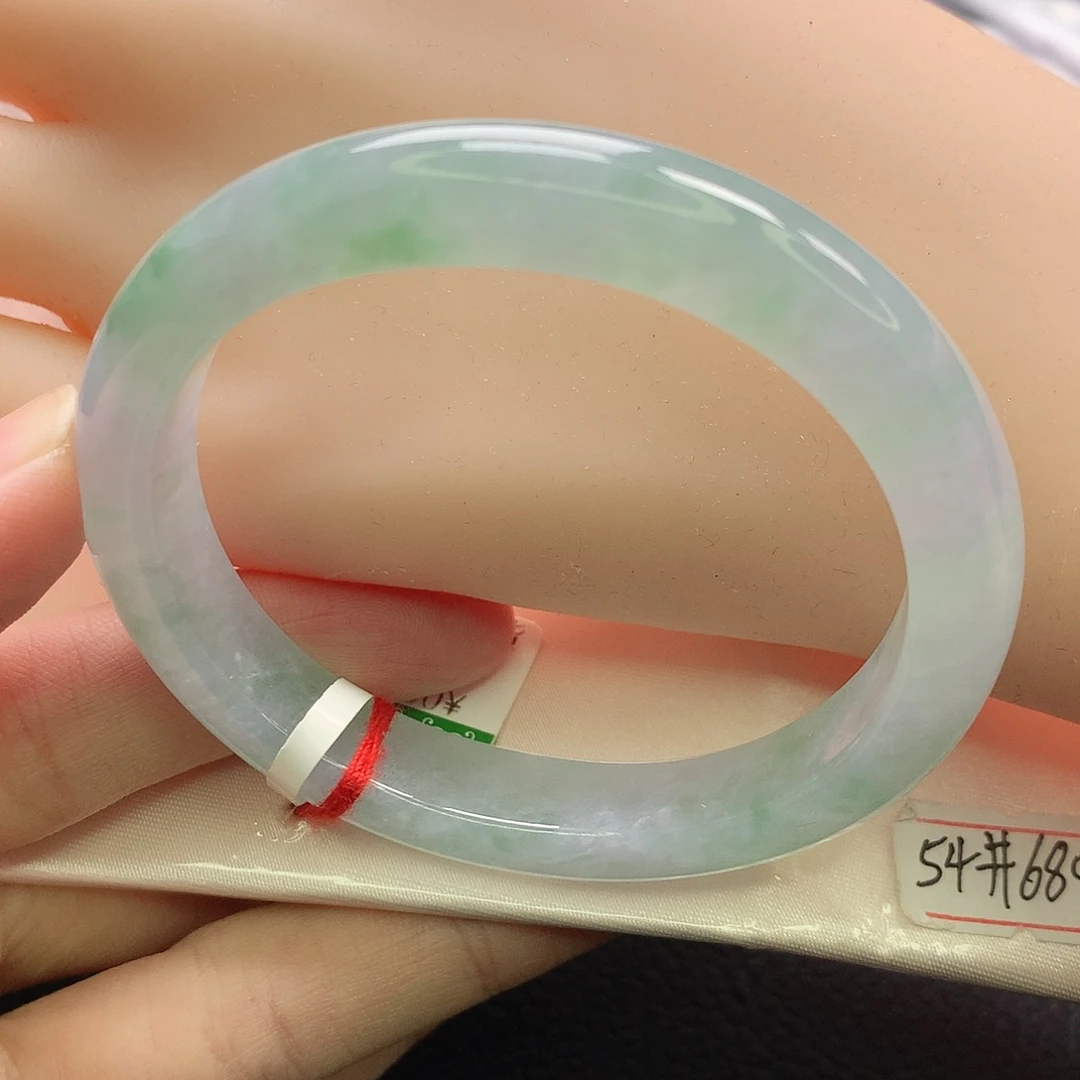 翡翠未镶嵌手镯贵妃54