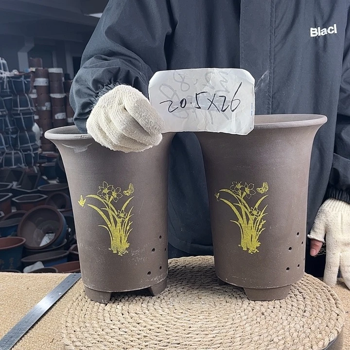 紫砂花盆紫砂紫砂
