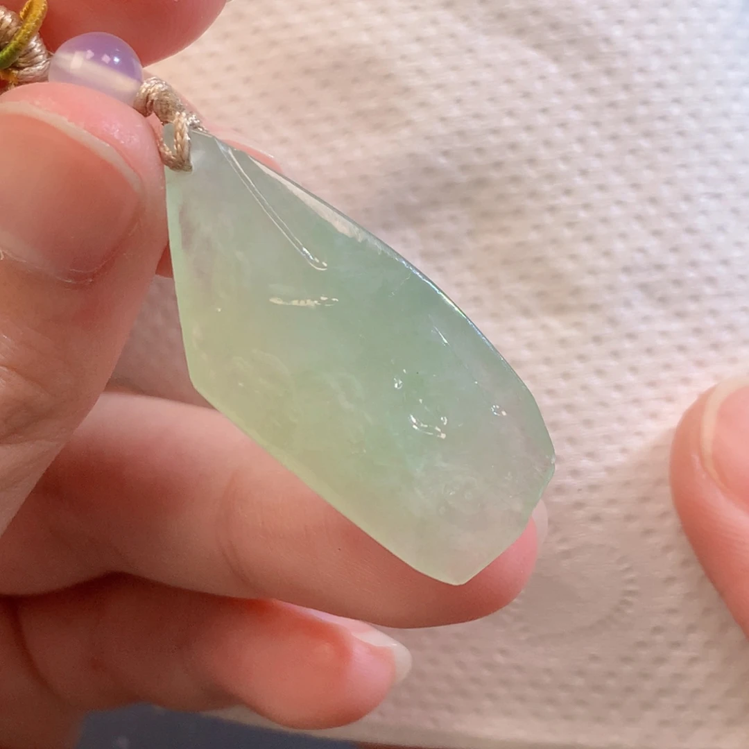 翡翠未镶嵌吊坠(不含链)6