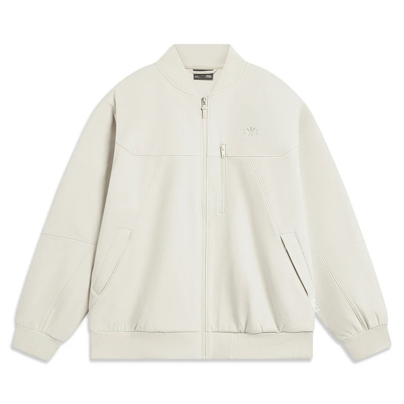 (直播）李宁男子秋冬运动潮流时尚系列宽松舒适夹克外套AJDT627