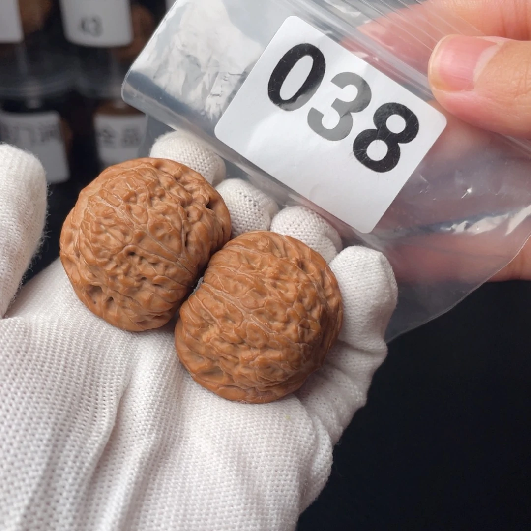 文玩核桃把件全品37平底锅