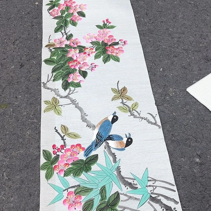 国画无毛或被短柔或